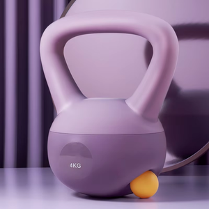 Conjunto de Kettlebell de PVC de Boa Qualidade para Mulheres e Homens Modelo Haoyue HY-33 Faixa de Peso de 2-8kg Uso Doméstico Treinamento Cross Fit - Product Image 3