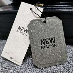 Etiqueta Colgante <span class=keywords><strong>para</strong></span> Collar de Perro Personalizada al Mejor Precio, Etiqueta Colgante <span class=keywords><strong>para</strong></span> <span class=keywords><strong>Ropa</strong></span> de Papel Negro con Acabado Mate y Etiquetas Colgantes <span class=keywords><strong>para</strong></span> <span class=keywords><strong>Ropa</strong></span> - Product Image 5