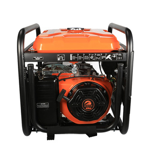 เครื่องกำเนิดไฟฟ้าแบบโครงเปิด 50/60 เฮิรตซ์ 220V/380V ความจุ 420 ซีซี เครื่องยนต์เบนซิน สตาร์ทมือ 004-007 - Product Image 1