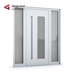 Système <span class=keywords><strong>de</strong></span> <span class=keywords><strong>porte</strong></span> pivotante en acier, aluminium et verre <span class=keywords><strong>pour</strong></span> hôtel, appartement, villa, entrée principale minimaliste, grande <span class=keywords><strong>porte</strong></span> extérieure - Product Image 2