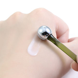 Alat Kecantikan Logo Kustom, Aplikator Krim Mata, Roller Pijat Bola Kecil, Sendok Kosmetik Krim Mata, Spatula - Product Image 3