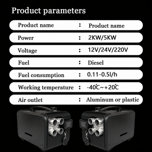 Mini Calefactor Portátil Todo en Uno para Autocaravanas Diésel, Nuevo, 12V/24V, Calefacción y Aire Acondicionado para <span class=keywords><strong>Peugeot</strong></span> - Product Image 5