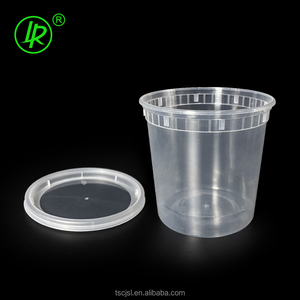Lr bán buôn 24oz rò rỉ bằng chứng Nắp rõ ràng Deli <span class=keywords><strong>container</strong></span> dùng một lần PP Takeaway nhựa bữa ăn chuẩn bị lưu trữ <span class=keywords><strong>container</strong></span> cho súp - Product Image 2
