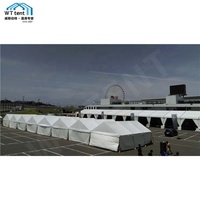 15x35m 15x40m tente de chapiteau extérieur Coody Air tente décoration pour mariage événement auvent tente plancher dôme géodésique