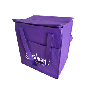 Grand sac fourre-tout non tissé isolé personnalisé de haute qualité sac à provisions d'épicerie sac isotherme sacs isothermes isothermes pour déjeuner - Product Image 3