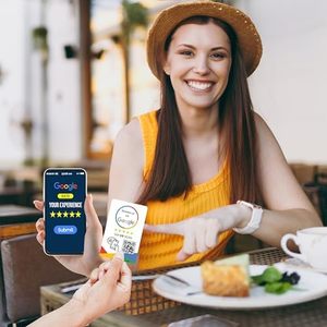 <span class=keywords><strong>Google</strong></span>レビュータップカード (3パック) すべての携帯電話対応TapFive再利用可能なスマートタップNFC QRインスタントビジネスレビューブースト - Product Image 5