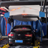 Mesin Cuci Mobil Otomatis Penuh dengan Pengering dan Panduan Laser AI untuk Terowongan Cuci Mobil Kelas Atas 360 °   Mesin Cuci Mobil Tanpa Sentuh