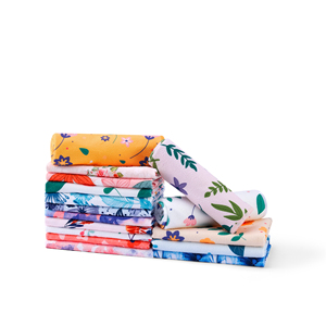 ผ้าขนหนูซับน้ำในครัวผ้าไมโครไฟเบอร์ผ้า<span class=keywords><strong>ชา</strong></span>หนึ่งแพ็คพิมพ์ลายดอกไม้แบบพิเศษ - Product Image 6