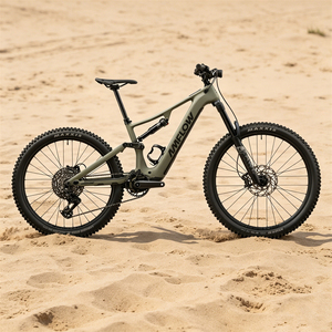 Bicicleta de Montaña Amflow PR Carbon MTB de 4 Pistones Hidráulicos XMA-30 con Llanta Ligera Mixta, Equipada con DJI Avinox M2S Mid-moun - Product Image 5