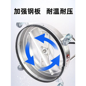 Autolaveuse autoportée 20 pouces en acier inoxydable pour nettoyage à l'eau froide, idéale pour usage domestique, municipal et industriel - Product Image 5
