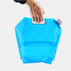 Wholesale 5L/10L Big Capacity Outdoor Water Bag <b>Foldable</b> Portable Container Environment Cleaning for Drinking Camping <b>BBQ</b> - Product Image 1