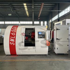 Tornio CNC SKF per la produzione di stampi per guarnizioni idrauliche, CNC per la produzione di guarnizioni in gomma con sistema CNC Fanuc Siemens - Product Image 1