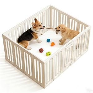 Cuccia per Cani da Interno di Alta Qualità, Regolabile in Altezza, Impermeabile, in Acrilico e HDPE, Forma Rettangolare con Chiusura a Bottone - Product Image 4