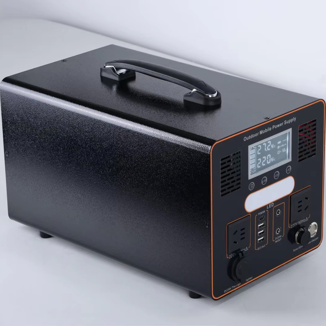 UFlightRC BSDY Portable 2000W Power Station Solar Generator LCD Screen Energy Storage Supply for Outdoor Drones Accessories