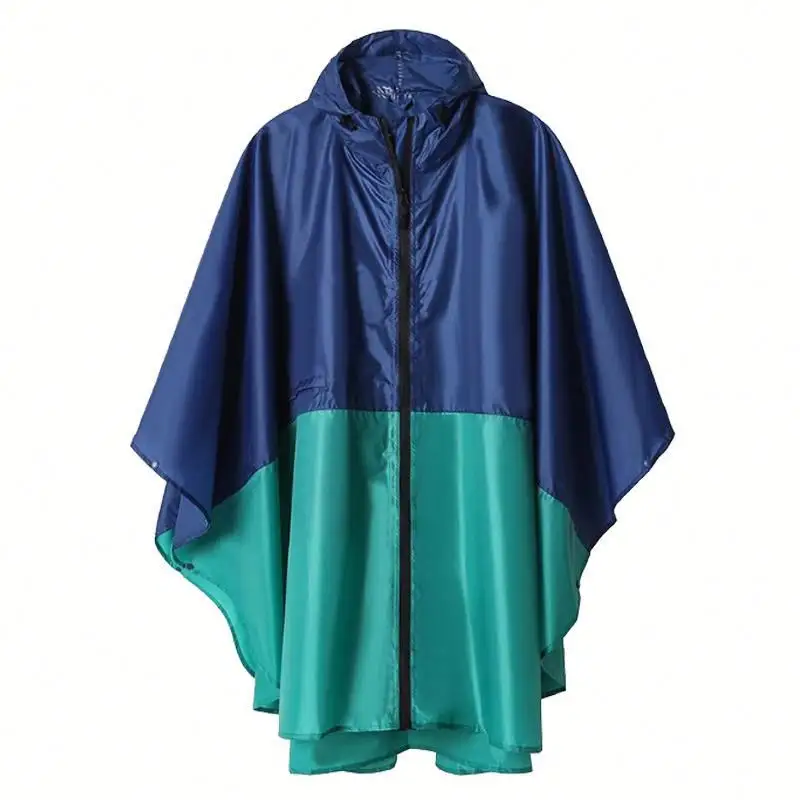 Manteau de pluie universel coloré, en plastique, coloré, Poncho de pluie pour adultes, une personne, en Polyester, personnalisé