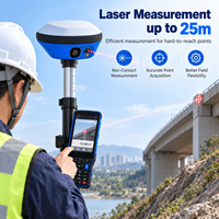 Penerima GNSS RTK Presisi Tinggi dengan IMU Tilt Survey, Kamera Ganda, dan Laser Stakeout AR untuk Survei Tanah