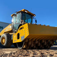 Équipement de construction routière XS205S, rouleau vibratoire à tambour unique de 20 tonnes, conçu pour les zones de construction routière étroites, en vente