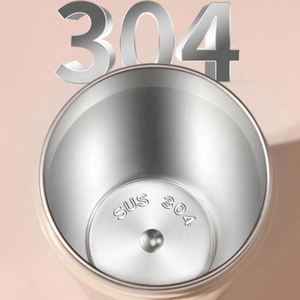 แก้วกาแฟสแตนเลสเก็บความร้อนขนาด 18 ออนซ์ พร้อมหลอดและฝาปิด สำหรับเดินทางและเครื่องดื่ม ของขวัญส่วนตัว - Product Image 3