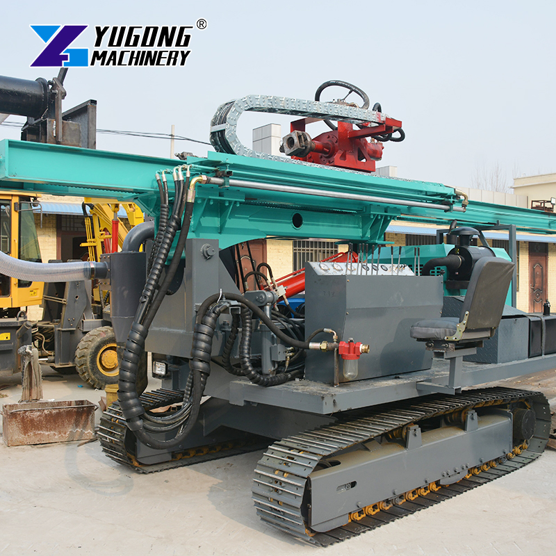 Pile Driver for Telecommunication Tower Foundation with Quick Installation