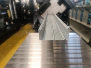 Automatique Double Ligne Villa Lsf C Canal En Acier Purlin Quille Métal Goujon Piste <span class=keywords><strong>Omega</strong></span> Sillonnage Profil Rouleau Formant La Machine Vente - Product Image 2