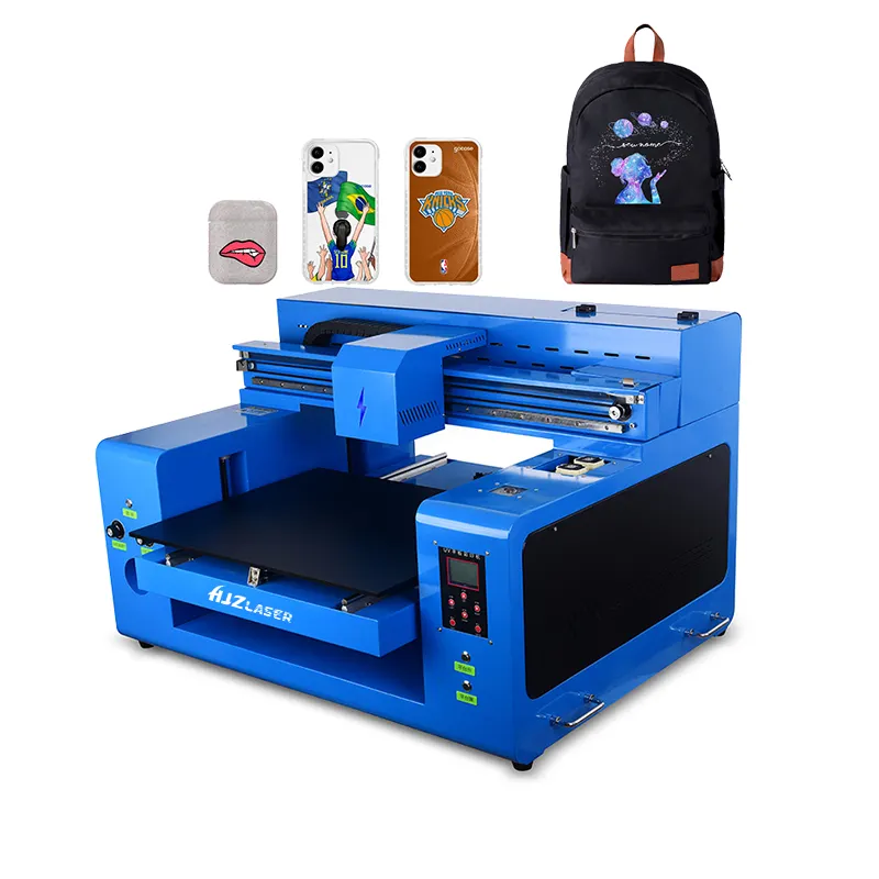 A3 A4 6090 Mini Multifunctionele Impresora Dtg Diy Uv Drukmachine Cilinder Telefoonhoesje Xp600 Led Inkjet Flatbed Uv Printer