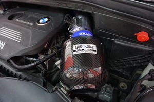 EDDY 탄소 섬유 범용 공기 흡입구 어셈블리 레이싱 수정 성능 시스템 BMW <span class=keywords><strong>2</strong></span> 시리즈 220i 218i 225i 1.5T <span class=keywords><strong>2</strong></span>.0T - Product Image 2