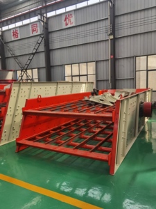 2024 diskon besar 70 t/h mesin penyaring getar mesin penyaring pasir bergetar penyaring layar bubuk bergetar - Product Image 3