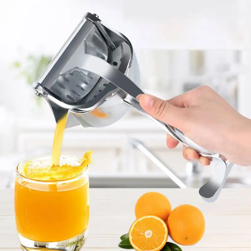 Home and kitchen Smart gadgets stainless steel juice squeezer hand press juice machine for home