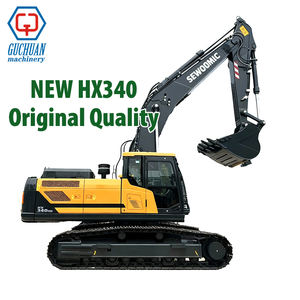Escavatore Idraulico Guchuan OEM Korea HX340HD 340SL da 34 Tonnellate, Nuovo Macchinario per Movimento Terra, Vendita Diretta dalla Fabbrica - Product Image 1