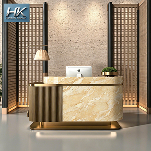 <span class=keywords><strong>Bancone</strong></span> Reception Moderno su Misura per Centro Commerciale, Negozio al Dettaglio, Arredamento Premium Durevole di Alta Qualità - Product Image 5