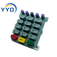 Clavier de remplacement de haute qualité pour terminal de point de vente Verifone VX510/VX520, clavier de remplacement pour systèmes de point de vente