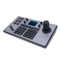 Controlador de Teclado para Videoconferencias en Red YRE-21BA, Joystick 4D, Interfaces RJ45, Función de Votación PoE para Cámaras PTZ