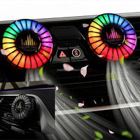 Lámpara de Ritmo Musical para Coche, Ambientador RGB LED con Control por App, Luz de Atmósfera Musical