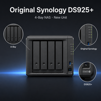 Servidor NAS de Almacenamiento de Datos Mini con 4 Bahías y 2 Puertos 2.5GbE Integrados para Pequeñas Empresas, en Stock, USB