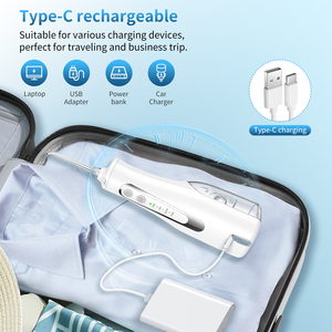 Hydropulseur dentaire électrique sans fil rechargeable étanche IPX7 pour le blanchiment et le nettoyage des dents - Product Image 5