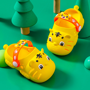 LOGO personalizzato 1-5 anni pantofole per bambini sandali estivi per bambini scarpe da principessa zoccoli pantofola da spiaggia per bambini - Product Image 4