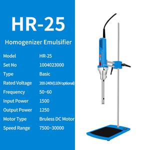 Homogeneizador Emulsionador Mezclador de Laboratorio Veidt 2-10L de Alta Cizalladura 30000rpm para Productos Químicos Usados en Industrias Agrícolas Inteligentes - Product Image 4