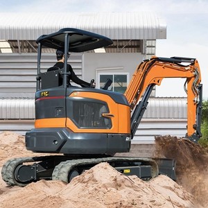 <span class=keywords><strong>Mini</strong></span>-excavatrice DEVELON Stage V DX35Z-7M avec cabine et ROPS pour la construction urbaine - Product Image 2