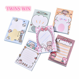 Phim hoạt hình có thể xé ghi chú đánh dấu N lần dán giải thưởng sinh viên cô gái trái tim ghi nhớ 1809 thực tế - Product Image 5