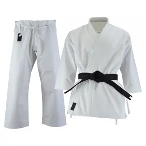 Setelan Karate Seni Bela Diri Pria, Setelan Kustom Karate dengan Sabuk Katun 14 Oz Seragam Karate untuk Uniseks Custom/Baju Seni Bela Diri Terbaik