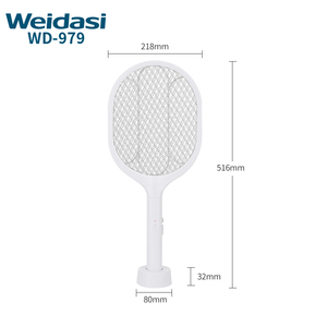 Weidasi Nouvelle Raquette <span class=keywords><strong>Anti</strong></span>-<span class=keywords><strong>Moustiques</strong></span> Électrique USB 2-en-1 Auto-Rechargeable, Tue-<span class=keywords><strong>Moustiques</strong></span> et Piège à Insectes pour Usage Agricole - Product Image 6