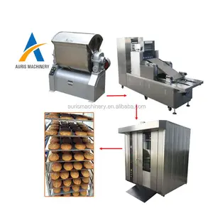 stainless steel cracker making line cookie pastry short biscuit making machine