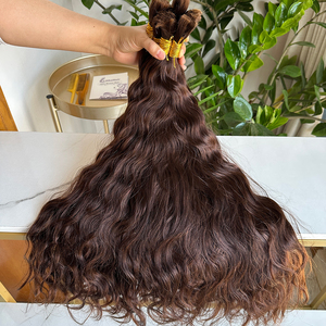 Vente en gros de cheveux humains vierges bruts 100% alignés dans le sens des cuticules, lisses comme des baguettes, double épaisseur, qualité 10A 12A 15A, cheveux bruts vietnamiens en vrac pour revendeurs - Product Image 5