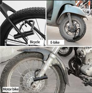 Candado <span class=keywords><strong>para</strong></span> <span class=keywords><strong>Bicicleta</strong></span>, Motocicleta, Scooter, con Montaje Resistente, Estándar, Accesorios <span class=keywords><strong>para</strong></span> <span class=keywords><strong>Bicicleta</strong></span>, Color Personalizado, <span class=keywords><strong>para</strong></span> Motocicleta, <span class=keywords><strong>Bicicleta</strong></span> Eléctrica, Carga - Product Image 3
