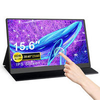 Écran portable pour jeux, écran LED IPS 4K de 15,6 pouces, dernière technologie, écran de remplacement pour ordinateur portable