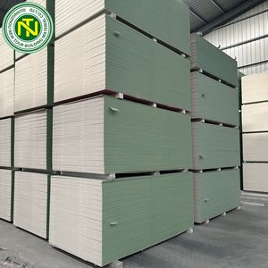 Prix bas ignifuge étanche à l'humidité taille régulière 1200*2400mm papier face plaque de plâtre panneau de gypse 9mm 12mm épaisseur - Product Image 6