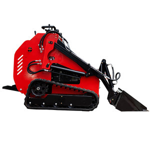 380kg Load HTS382T Mini Skid Steer With Crusher Stump for Work - Product Image 3
