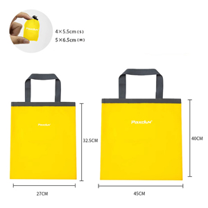 Sac de courses pliable ultraléger, écologique, réutilisable, en tissu ripstop - Product Image 6