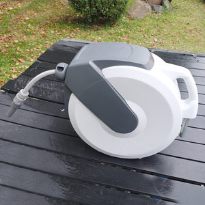 Winslow & Ross Enrouleur de tuyau rétractable en plastique 1/2 "à montage mural pour jardin Enrouleur <span class=keywords><strong>automatique</strong></span> de tuyau d'eau - Product Image 4