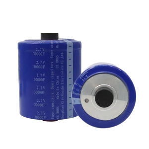 Condensatore Ultra Farad ad alta energia 2.7VDC 30000 approvato CE per illuminazione del treno - Product Image 2